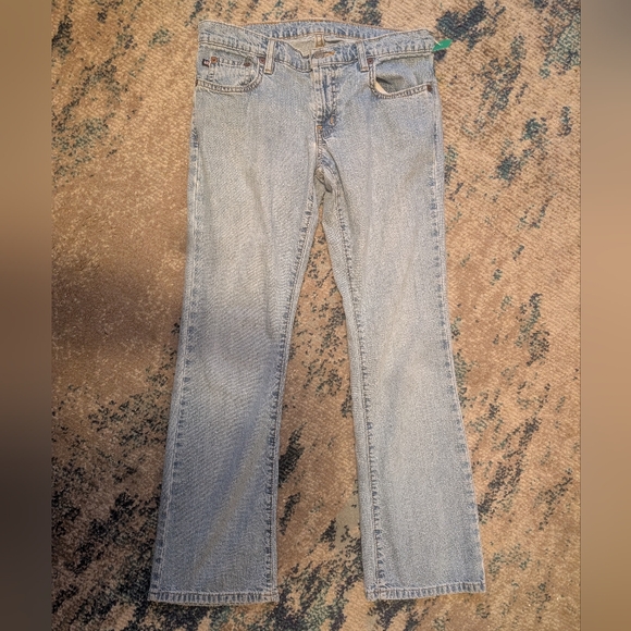 Ralph Lauren Denim - Vintage Ralph Lauren Women's Light Blue Straight Leg Jeans